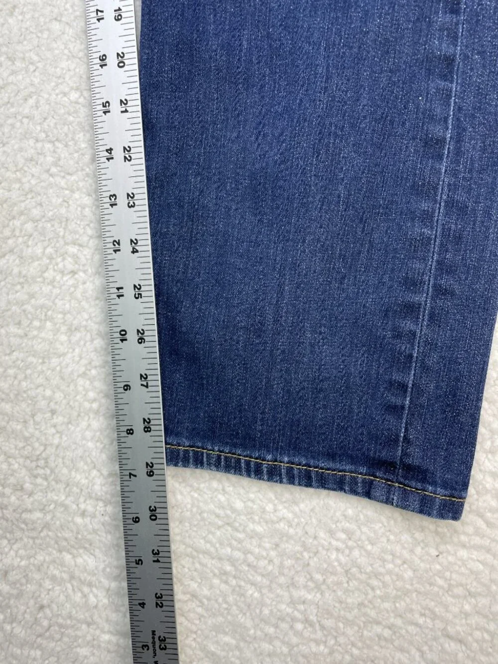 Levis Jeans 513 Mens 36x30 Blue Slim Straight Leg Low Rise Denim 90s Y2K